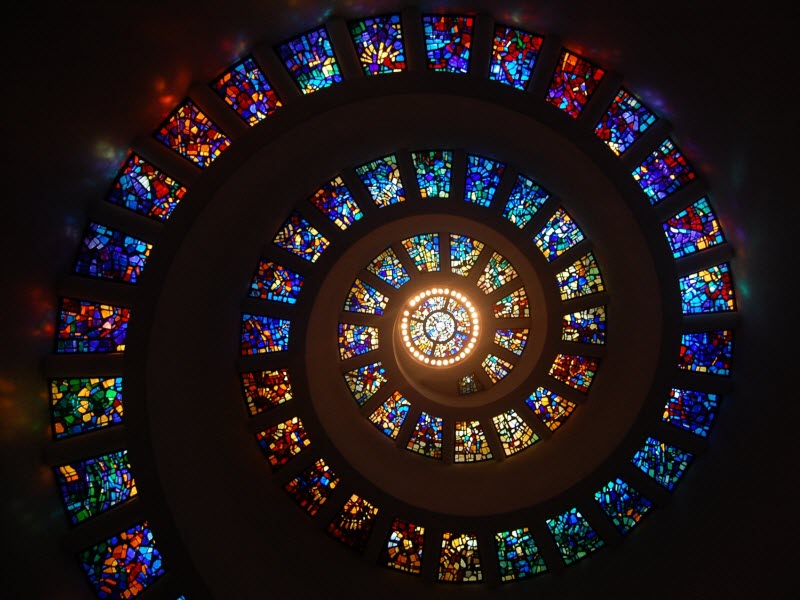 Chandeliers Constructed From Recycled Plastic PET Bottles 